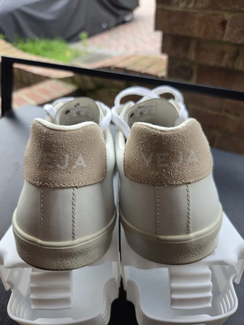 VEJA Campo Leather Sneakers White Beige Neutral Minimalist Clean Girl Aesthetic